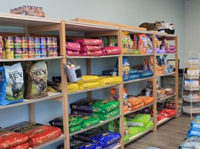 Dirty Dog Depot | Tega Cay, SC | inside store, dog and cat food